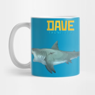 DAVE the diver Fan Art - Great White Mug